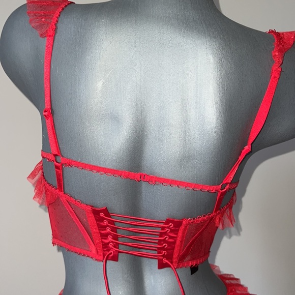 For love and lemons woman’s lace teddy size Small NEW - Picture 9 of 10